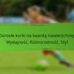 Dorosłe korki na twardą nawierzchnię: Wydajność, Różnorodność, Styl