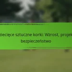 Dziecięce sztuczne korki: Wzrost, projekt, bezpieczeństwo