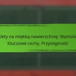 Klety na miękką nawierzchnię: Wartość, Kluczowe cechy, Przystępność