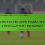 Lekkie korki na twardą nawierzchnię: Szybkość, Zwinność, Reaktywność