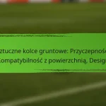 Sztuczne kolce gruntowe: Przyczepność, Kompatybilność z powierzchnią, Design